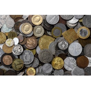 World Lot of 1410 Coins 20-21th Century