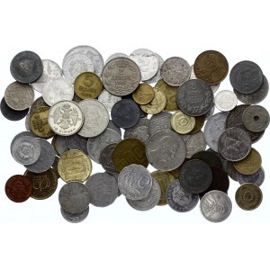 Yugoslavia & Romania Lot of 83 Coins
