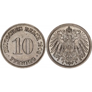 Germany - Empire 10 Pfennig 1908 A