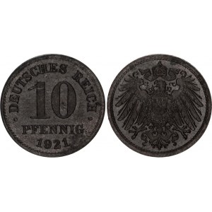 Germany - Empire 10 Pfennig 1921