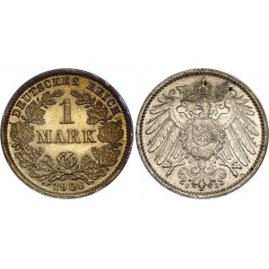 Germany - Empire 1 Mark 1908 J