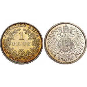Germany - Empire 1 Mark 1914 J