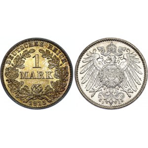 Germany - Empire 1 Mark 1915 J