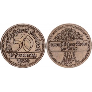 Germany - Weimar Republic Westphalia Lembeck 50 Pfennig 1920 Notgeld