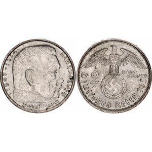 Germany - Third Reich 2 Reichsmark 1939 B