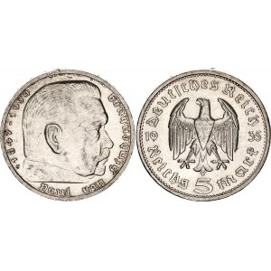 Germany - Third Reich 5 Reichsmark 1935 G