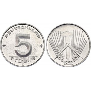 Germany - DDR 5 Pfennig 1952 A