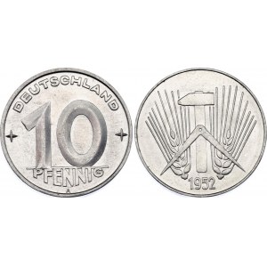 Germany - DDR 10 Pfennig 1952 A