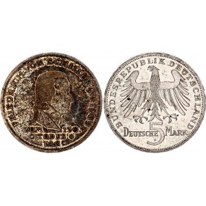 Germany - FRG 5 Deutsche Mark 1955 F