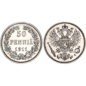 Russia - Finland 50 Pennia 1911 L