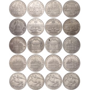 Russia - USSR 20 x 5 Roubles 1988 - 1991