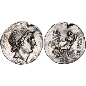 Ancient Greece Demetrios I Soter Tetradrachm 155 - 154 BC Antioch Mint