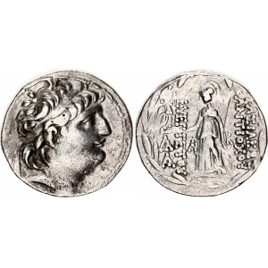 Ancient Greece Antiochos VII Euergetes Tetradrachm 138 - 129 BC Cappadocia Mint