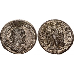 Roman Empire Trajan Decius Tetradrachm 249 - 251 AD Antioch Mint