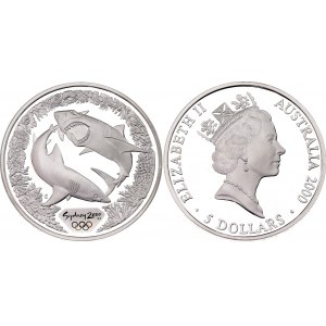 Australia 5 Dollars 2000 (1998) C