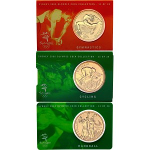 Australia Lot of 9 Coins 2000