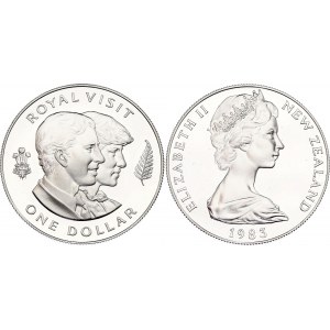 New Zealand 1 Dollar 1983
