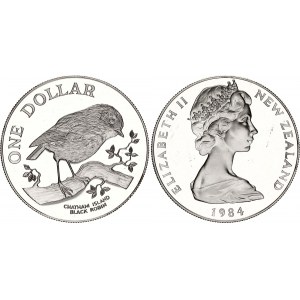 New Zealand 1 Dollar 1984