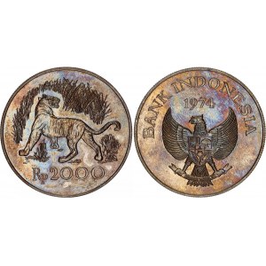 Indonesia 2000 Rupiah 1974