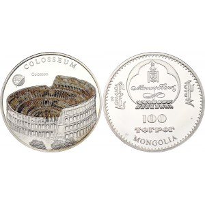 Mongolia 100 Tugrik 2008