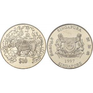 Singapore 10 Dollars 1997