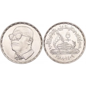 Egypt 5 Pounds 1988 AH 1409