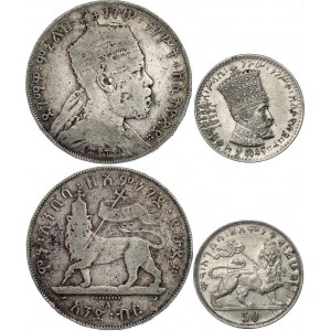 Ethiopia 1 Birr & 50 Matonas 1889 - 1931