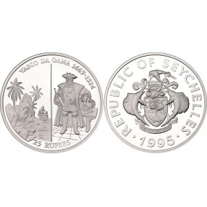 Seychelles 25 Rupees 1995