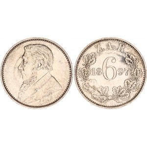 South Africa 6 Pence 1897