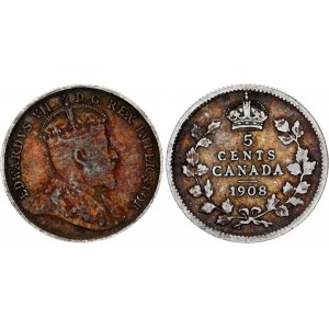 Canada 5 Cents 1908