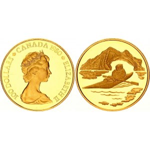 Canada 100 Dollars 1980