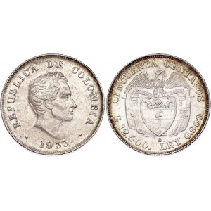 Colombia 50 Centavos 1933 B