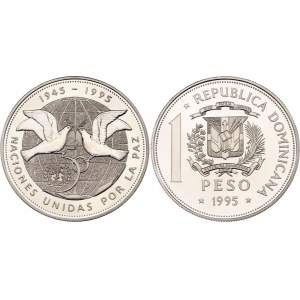 Dominican Republic 1 Peso 1995