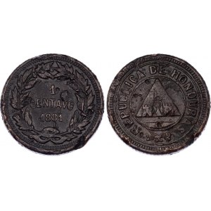 Honduras 1 Centavo 1881