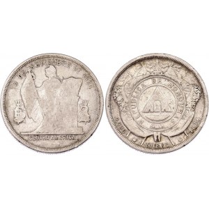 Honduras 50 Centavos 1886