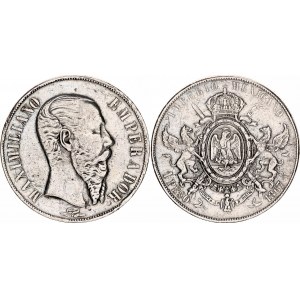 Mexico 1 Peso 1867 Mo