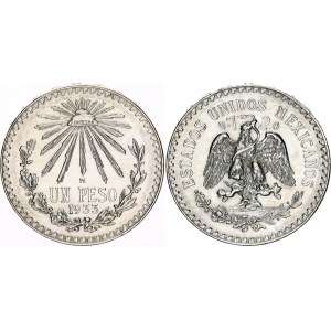 Mexico 1 Peso 1933 M