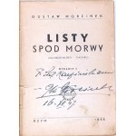 MORCINEK - LISTY SPOD MORWY autograf Autora
