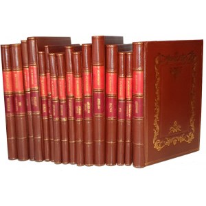 WYSPIAŃSKI - DRAMATIC WORKS 17 vols, first editions, leather