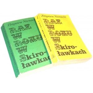 NIENACKI - RAZ W ROKU W SKIROŁAWKI volumes 1-2 1st ed.