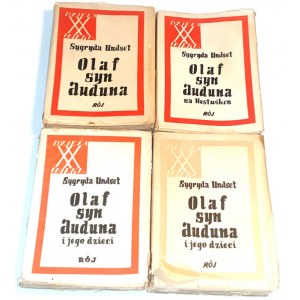 UNDSET - OLAF SON OF AUDUNA issue 1 [complete in 4 volumes].