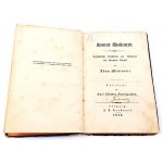 MICKIEWICZ- KONRAD WALLENROD [1st ed. in German] Leipzig 1834