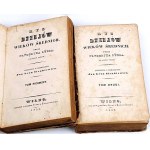 RUHS- A DRAWING OF THE DAUGHTERS OF THE MIDDLE AGES Volume 1-2 Vilnius 1838-9