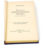 DMOWSKI - THOUGHTS OF A MODERN POLAK 1933