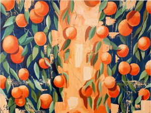 Zofia Wawrzynowicz, Autumn Oranges, 2022