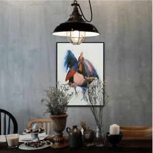 Magdalena Kopron-Kusiak, Rooster, 2022