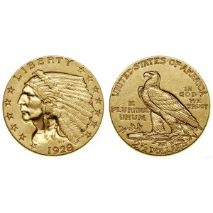Vereinigte Staaten von Amerika (USA), 2 1/2 Dollar, 1928, Philadelphia
