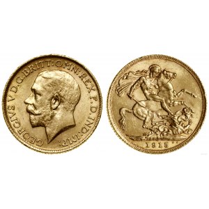United Kingdom, 1 pound, 1915, London