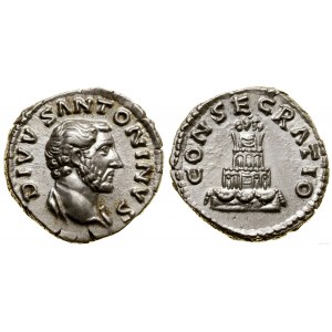 Roman Empire, posthumous denarius, after 161, Rome