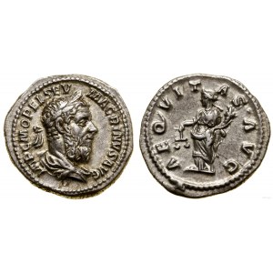 Roman Empire, denarius, 217-218, Rome